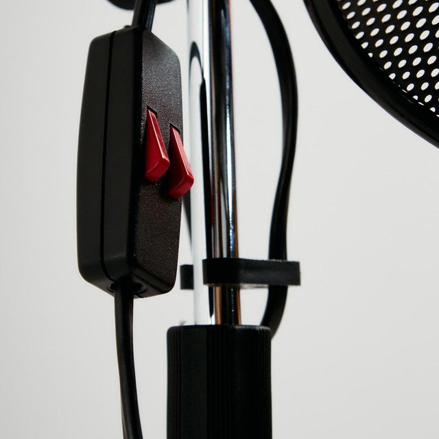 Metal Vintage Metal Floor Lamp, 1980s For Sale - Image 7 of 14