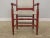 Red Pair Country Red Painted Open Arm Farmhouse Chairs For Sale - Image 8 of 13