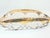 Antique Eapg "Heart With Thumbprint" Gilt Glass Creamer & Bowl Set For Sale In New York - Image 6 of 9