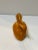 Vintage 1980s Baltic Amber Fish Figurine Egg Yolk Color Gold Accents For Sale - Image 9 of 11