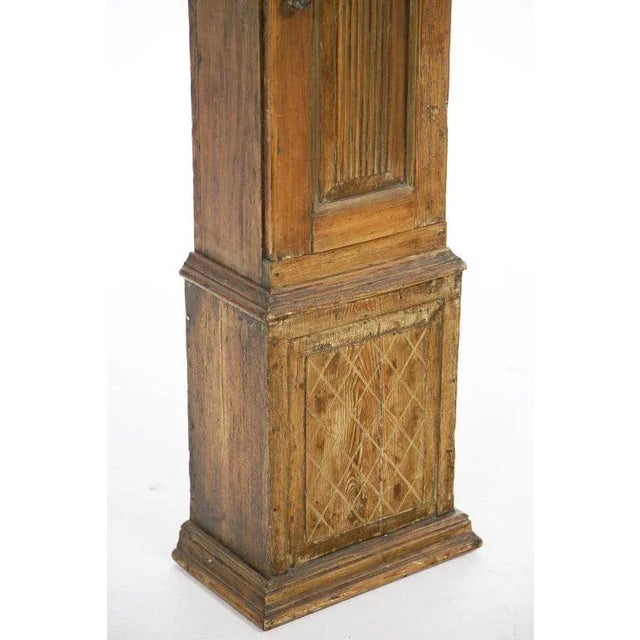 19th Century Danish Pine Long Case Clock For Sale - Image 4 of 10