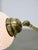 Mid-Century Italian Table Lamp in Brass and Etched Glass For Sale - Image 6 of 12