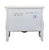 Thomasville Furniture Debussy Collection Off White Painted French Provincial 29" Two Drawer Nightstand 9455-810 For Sale - Image 10 of 12