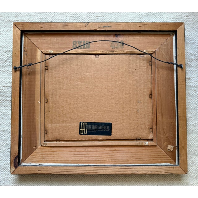 George Braques French Enameled Copper Plaque For Sale - Image 9 of 10