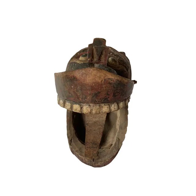 Javanese 'Wayang Topeng", Theatre Mask, Indonesia, Early 20th Century For Sale - Image 6 of 9