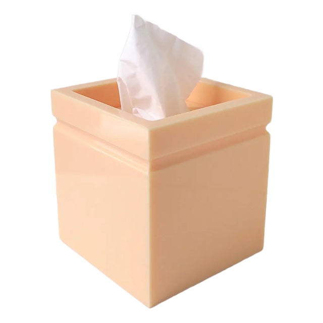 Lucite Tissue Box For Sale