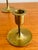 Metal Mid-Century Brass Candlesticks, Set of 6 For Sale - Image 7 of 18