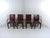 1980s Leather Arcadia Chairs from Arper, Italy, 1980s, Set of 4 For Sale - Image 5 of 18