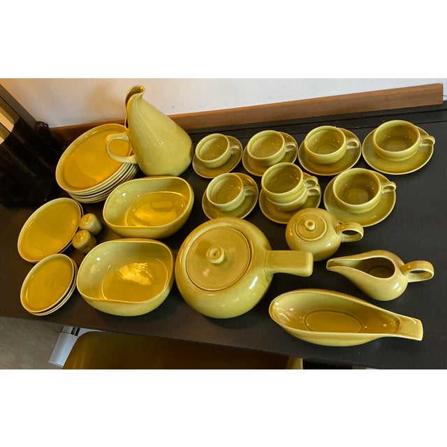 Mid-Century Modern 1960s Russel Wright Dishes Mfg. By Steubenville - 38pcs For Sale - Image 3 of 10