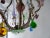 Pink Italian Beaded Murano Multi-Color Drops and Flowers Chandelier, Circa 1930 For Sale - Image 8 of 11