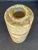Olive Pakistani Onyx Hand Sculpted Stone Vase For Sale - Image 8 of 9