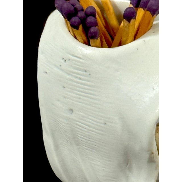 Rare German Porcelain Figural Matchstrike Frowning Nun, Atrib. Schafer & Vater For Sale - Image 4 of 9