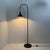 Metal Minimalist Dutch Hala Zeist Trumpet Brown Floor Lamp, 1970s For Sale - Image 7 of 18
