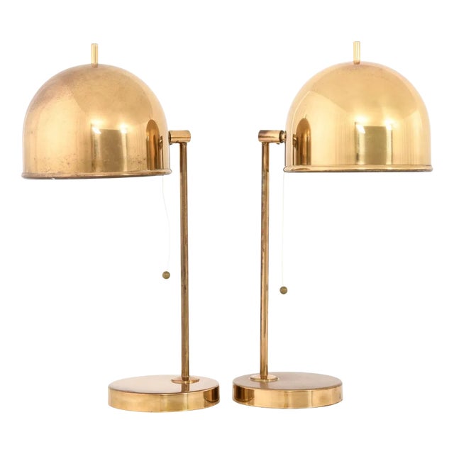 Model B-075 Table Lamps from Bergbom, Sweden, Set of 2 For Sale