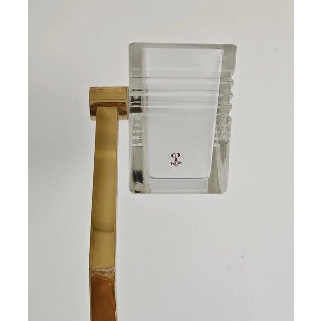 Metal Mid-Century Modern Brass Floor Lamp from Peill & Putzler, 1970s For Sale - Image 7 of 14