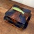 English Antique English 19th Century Majolica Sardine Box With Striking Turquoise Interior For Sale - Image 3 of 6