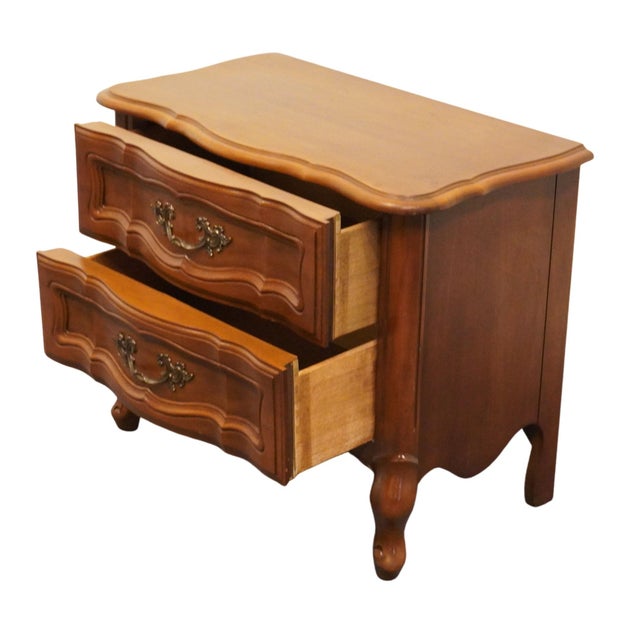 Stanley Furniture Country French 29" Two Drawer Nightstand 26818 For Sale In Kansas City - Image 6 of 11