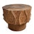Lychee Swirl Carved Side Table For Sale In Los Angeles - Image 6 of 9