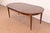 French Henredon Style French Regency Louis XVI Walnut Extension Dining Table, Newly Refinished For Sale - Image 3 of 14