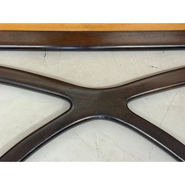 Ico Parisi Ico Parisi for Spartaco Brugnoli, Italian Wall Console Table ca 1950 For Sale - Image 4 of 12