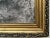 Abstract "Rhino" Black Abstract Art in Antique Frame, Black Textured Transitional Wall Art by JTS For Sale - Image 3 of 11