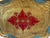 Italian Vintage Italian Florentine Gilt Wood Serving Tray With Heart Design For Sale - Image 3 of 6