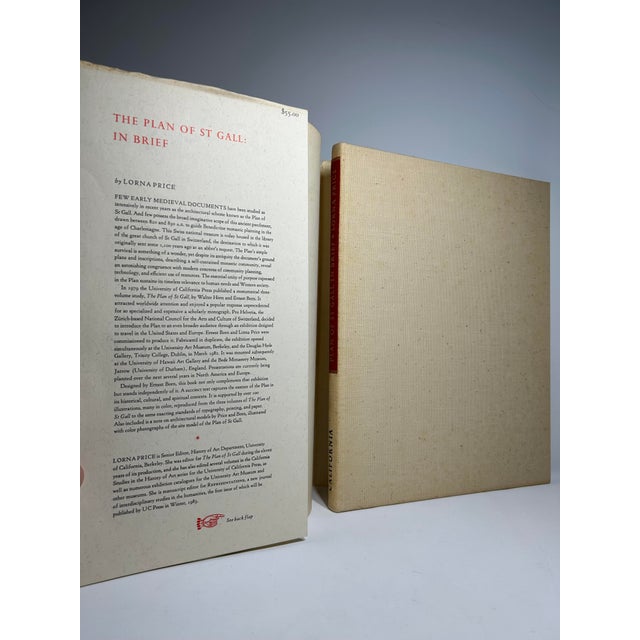 Illustration 1980s Illustrated Folio, Lorna Price's the Plan of St. Gall-in Brief-an Overview of the 3 Volume Work by Walter Horn & Ernest Born, Signed - 1 Book For Sale - Image 3 of 15