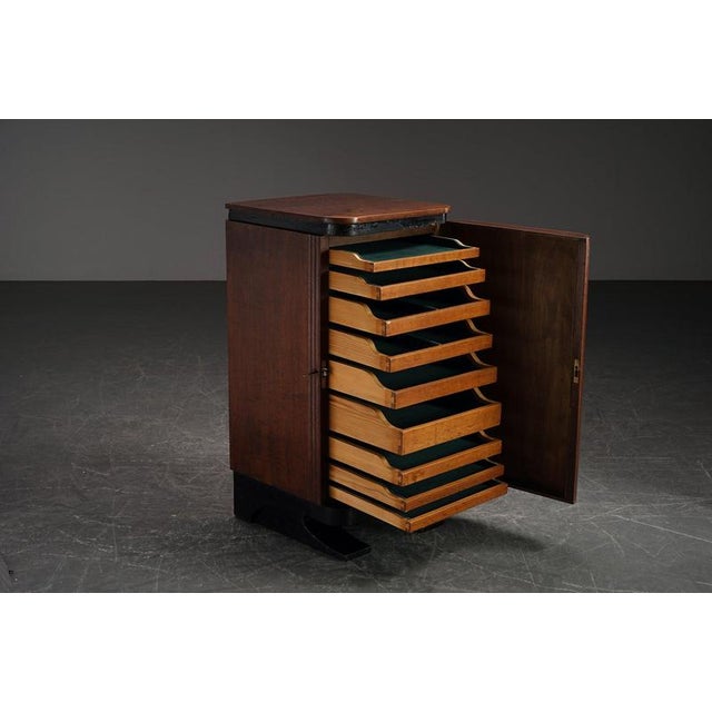 Vintage Art Deco Cabinet in Wood, 1930s For Sale - Image 4 of 17