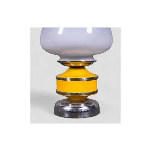 Vintage Spherical Table Lamp For Sale - Image 4 of 6