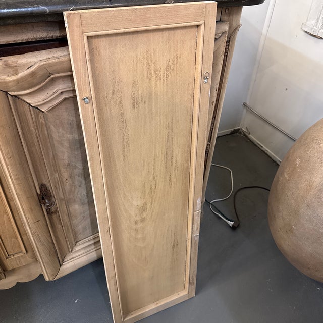 Antique French Carved Bleached Wood Louis XVI Panel For Sale In Atlanta - Image 6 of 6