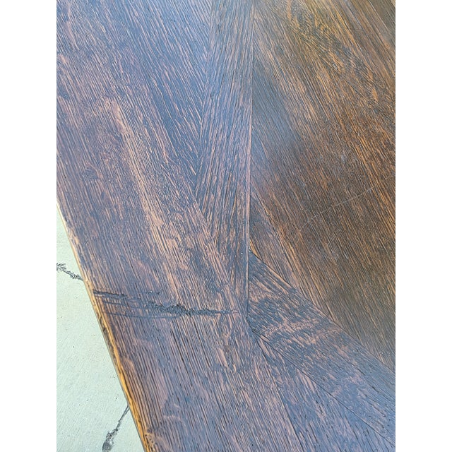 Italian Draw Leaf Refrectory Table For Sale - Image 14 of 15