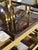 Custom Macassar Ebony and Brass Demi Lune Room Divider For Sale - Image 13 of 18