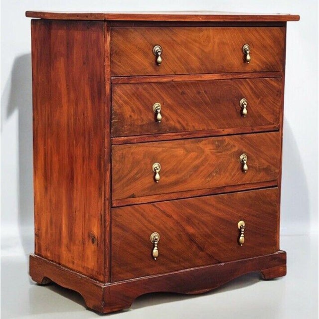 Small Mahogany Chest of Drawers For Sale - Image 15 of 15