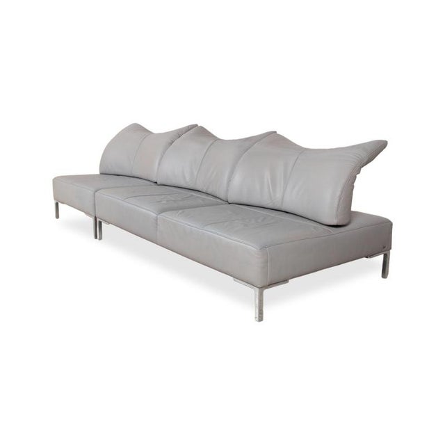 Modern DS-112 3-Seater Sofa in Leather from de Sede For Sale - Image 3 of 18
