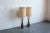 Mid-Century Modern Mid-Century Carved Wood Lamps - A Pair For Sale - Image 3 of 6