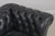 Blue Leather Chesterfield English Style Loveseat For Sale - Image 9 of 18