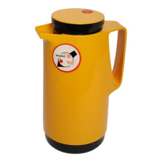 Vintage West German Yellow Insulated Pitcher by Dr. Zimmermann for Busse Design For Sale