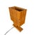 French Folk Art Lamp, 1960s For Sale - Image 6 of 10