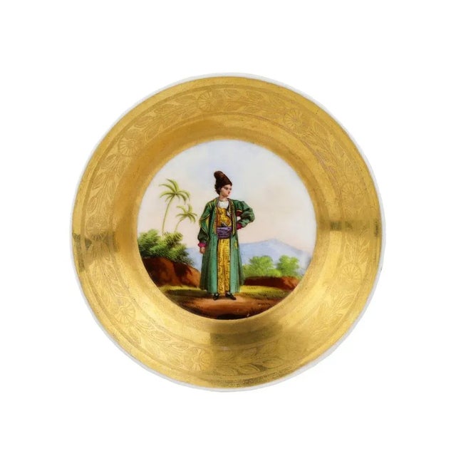 Porcelain Saucer, 1820s For Sale - Image 5 of 5