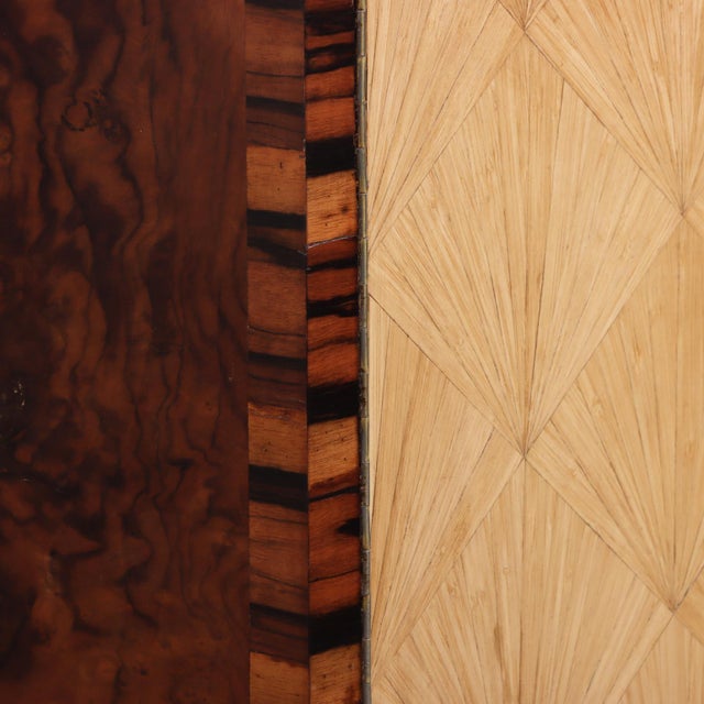 An Inlaid Cabinet in the Manner of Jean-Michel Frank. Contemporary. For Sale In Philadelphia - Image 6 of 8