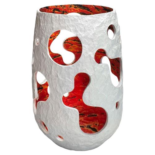 White Candle Lantern by Donatas Zukauskas For Sale - Image 10 of 10