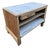Antique French Patisserie Counter Kitchen Island with Marble Top, 1930 For Sale