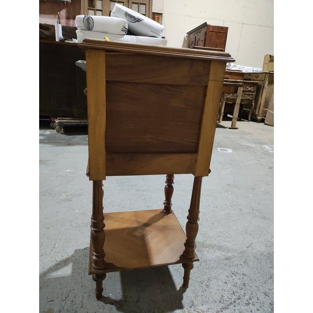 Pair of 19th Century French Louis XVI Marble-Top Chevet Bedside Cabinets, Circa 1880 For Sale - Image 18 of 18