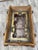 Glass Vintage Industrial Coffee Table in Wooden Molds by Locomotive Factory in Martin, 1950 For Sale - Image 7 of 10