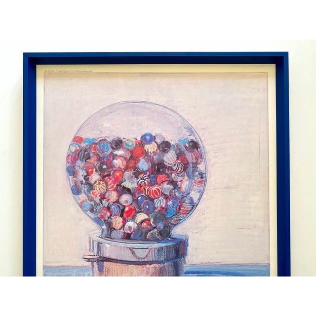 Wayne Thiebaud Vintage 1980 Lithograph Print Framed Pop Art