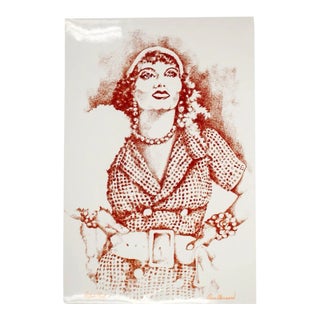 1976 Ann Chernow Cassiopeia Serigraph For Sale