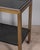Vintage Italian Brass and Smoked Glass Trolley, 1970s For Sale - Image 4 of 11