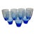 Vintage Pfaltzgraff “Summer Breeze” 24 Oz Iced Tea Glasses - Flasless Since 1992 - Set of 7 For Sale