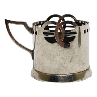 Antique Art Nouveau Tea Basket, 1900s For Sale