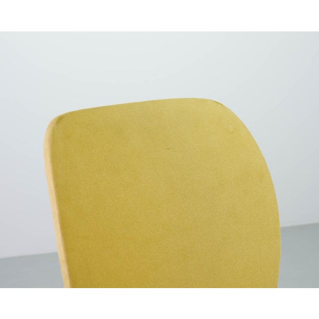Mid-Century Italian Yellow Side Chair in the style of Augusto Bozzi, 1950s For Sale - Image 13 of 17